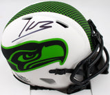 Kenneth Walker III Signed Seahawks Lunar Speed Mini Helmet-Beckett W Hologram