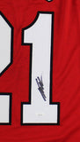 Dominique Wilkins Signed Georgia Custom Red Jersey