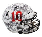 Mac Jones Signed Alabama Crimson Tide Speed Flex Authentic Custom NCAA Helmet