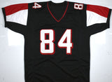 Roddy White Autographed Black Pro Style Jersey - Beckett W Hologram *Black