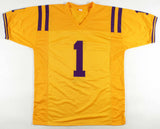 Ja'Marr Chase Signed LSU Tigers Jersey (JSA COA) 2020 National Champ's Receiver