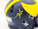 MIKE SAINRISTIL AUTOGRAPHED MICHIGAN MINI HELMET 23 NATL CHAMPS BECKETT 234650