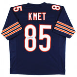 Cole Kmet Signed Bears Jersey (Beckett COA) Chicago 1st Round Draft Pk 2020 T.E.