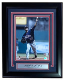 Johan Santana Signed Framed 8x10 Minnesota Twins Photo BAS