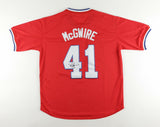 Mark McGwire Signed Team USA Olympic Jersey (JSA COA)