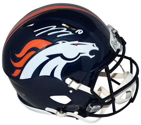 BO NIX AUTOGRAPHED DENVER BRONCOS AUTHENTIC SPEED HELMET BECKETT