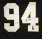 Ryan Kerrigan Autographed Black College Style Jersey- Beckett W Hologram *Black