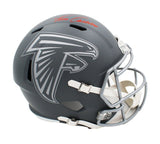 Kirk Cousins Signed Atlanta Falcons Speed Full Size Slate NFL Helmet