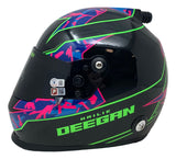 Hailie Deegan Signed NASCAR Full Size Replica Racing Helmet BAS