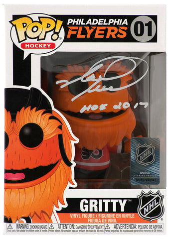 Mark Recchi Signed Flyers Gritty NHL Mascot Funko Pop #01 w/HOF - (SCHWARTZ COA)