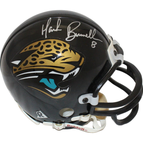 Mark Brunell Signed Jacksonville Jaguars VSR4 Replica Mini Helmet BAS 44159