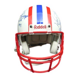 Houston Oilers Signed by 8 HOFers Full Size Pro Line Authentic Helmet JSA 190071