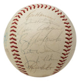 1970 New York Yankees Team Signed Baseball Thurman Munson + 20 Others JSA LOA