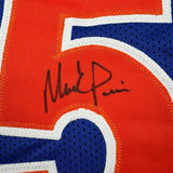 Framed Autographed/Signed Mark Price 33x42 Cleveland Blue Jersey PSA COA