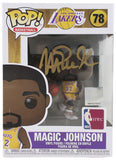 Lakers Magic Johnson Signed NBA HWC #78 Funko Pop Vinyl Figure w/ Gold Sig BAS