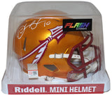 Derrick Brooks Autographed Florida State Seminoles Flash Mini Helmet BAS 36905