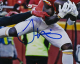 Tyreek Hill Signed Framed Kansas City Chiefs 16x20 Football Photo JSA ITP