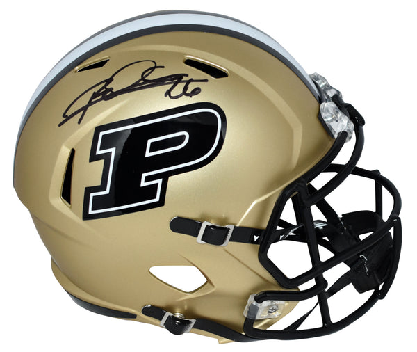 ROD WOODSON SIGNED PURDUE BOILERMAKERS FULL SIZE SPEED HELMET BECKETT