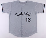 Ozzie Guillen Signed Chicago White Sox Jersey Inscr 05 "WS CHAMP'S" (JSA COA)