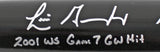 D-Backs Luis Gonzalez "2x Insc" Signed Black Rawlings Baseball Bat BAS Witnessed