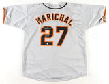 Juan Marichal Signed San Francisco Giants Jersey Inscribed "HOF 83" (Beckett)