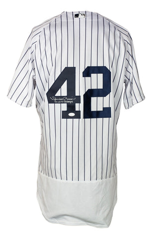 Mariano Rivera Signed Yankees Majestic Auth FlexBase Jersey 5x W.S. Champs JSA