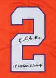 Kelly Bryant Signed Clemson Tigers Jersey Inscribed "2xNational Champ!"(JSA COA)