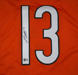 Keenan Allen Autographed Orange Pro Style Jersey - Beckett W Hologram *Black