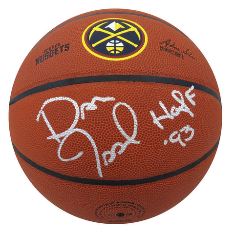 Dan Issel Signed Wilson Denver Nuggets Logo Basketball w/HOF'93 - CSS LIVE