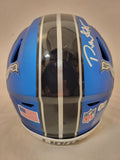 DAVID MONTGOMERY SIGNED LIONS 2024 ALT SPEEDFLEX HELMET W/ "KNUCKLES" BECKETT