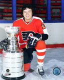 Reggie Leach Signed Philadelphia Flyers Jersey (JSA COA) 1975 Stanley Cup Champ