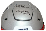 Randy Moss Signed New England Patriots Authentic Speed Flex Helmet BAS 28967