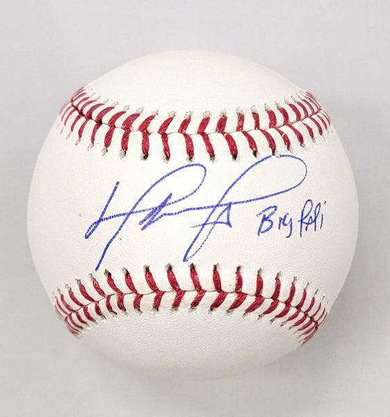 David Ortiz Autographed Boston Red Sox MLB Baseball W/Big Papi Beckett Witnessed