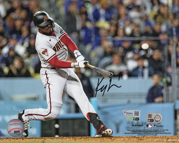 Kyle Lewis Signed Arizona Diamondbacks Hitting 8x10 Photo - (Fanatics COA)