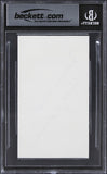 Rockets Calvin Murphy "Hall of Fame" Authentic Signed 3x5 Index Card BAS Slab 1