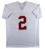 Alabama Derrick Henry Authentic Signed White Pro Style Jersey PSA/DNA