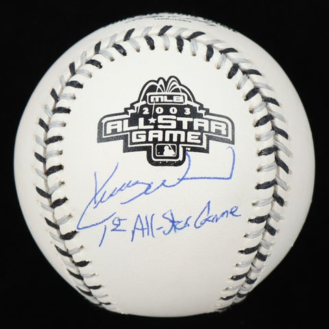 Kerry Wood Signed 2003 All-Star Game Baseball Inscribed "1st All-Star Game"/ JSA