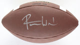 Roman Wilson Signed Wilson NCAA Football (Beckett) Michigan Wolverines W.R.