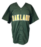 Jose Canseco Oakland Signed Green Baseball Jersey Sports Integrity