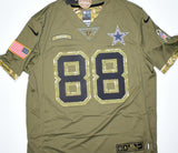 CeeDee Lamb Autographed Dallas Cowboys Nike Salute to Service Jersey - Fanatics