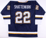 Kevin Shattenkirk Signed St. Louis Blues Jersey (JSA Hologram) Ready for framing