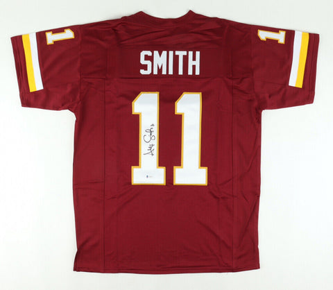 Alex Smith Signed Washington Redskin Jersey (Beckett COA) 3xPro Bowl Quarterback