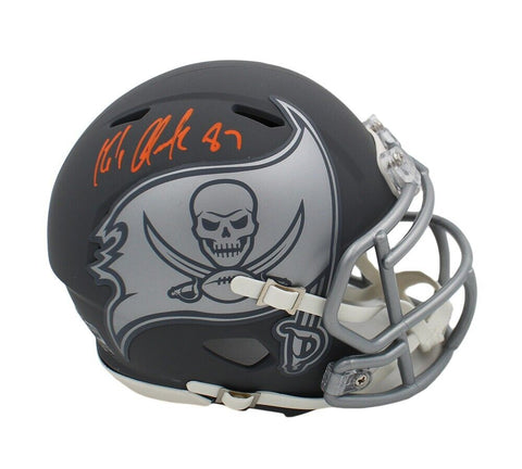 Rob Gronkowski Signed Tampa Bay Buccaneers Speed Slate NFL Mini Helmet