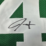 Autographed/Signed Jrue Holiday Boston Green Basketball Jersey JSA COA