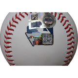 Jacob DeGrom Autographed/Signed Texas Rangers OML Baseball FAN 46785