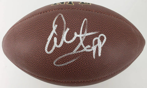 Warren Sapp Signed Wilson NFL Super Grip Cover Football (Schwartz Sports COA)