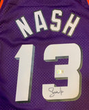 Steve Nash Autographed Phoenix Suns Mitchell & Ness Swingman Jerseys Beckett Pur