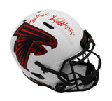 Kyle Pitts Signed Atlanta Falcons Speed Authentic Lunar NFL Helmet