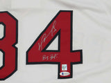 David Ortiz Signed Boston Red Sox Authentic Jersey W/Big Papi Beckett Witnessed