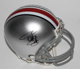 Robert Smith Signed Ohio State Buckeyes Mini-Helmet (Schwartz COA) Vikings R.B.